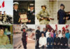 Collage présentant des employés qui ont été dans les Forces armées.