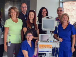 Groupe d'infirmières formant l'équipe PICC à Montfort.