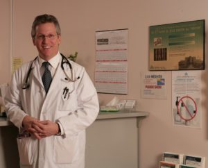 Dr Bernard Leduc à l'unité de médecine familiale de Montfort