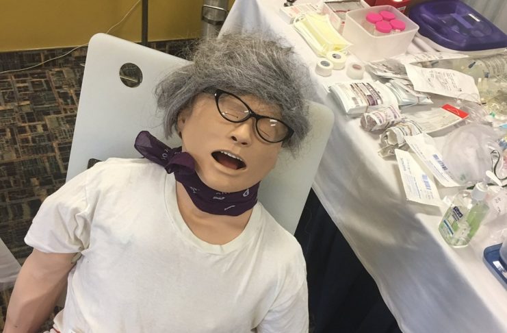 Mannequin prêt pour l'atelier 911 au bureau