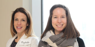 Mychèle Sabourin et Michelle Dupuis-L'Heureux