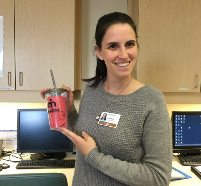 Andréanne, gagnante du prix de participation aux activités d'Agrément