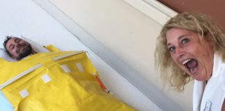 Pratique d'évacuation